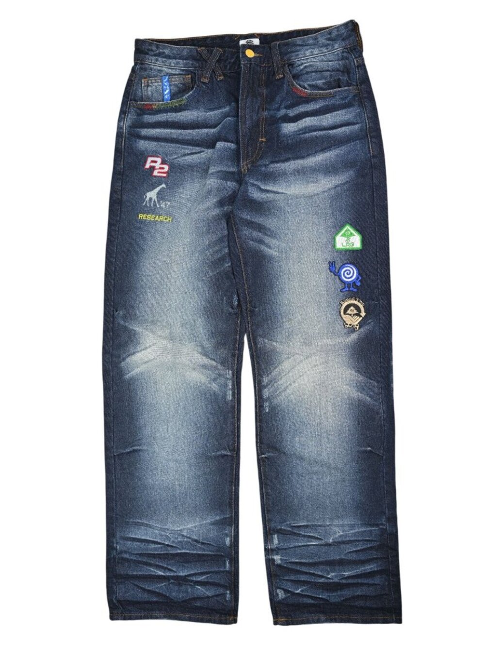 Round Two x LRG Observatory Classic 47 Fit Jeans in Dark Wash